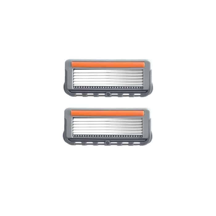 Nachfüllpackungen für Rasierer mit sechs Klingen und OpenBack-System für Männer, 2pcs /Pack, 4pcs /Pack – Bild 1