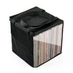 Transparente Aufbewahrungstasche für Schallplatten für bis zu 50 Vinylalben mit einer Größe von bis zu 12 Zoll, Vinyl Record Storage Bag – Bild 2