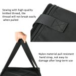 Transparente Aufbewahrungstasche für Schallplatten für bis zu 50 Vinylalben mit einer Größe von bis zu 12 Zoll, Vinyl Record Storage Bag – Bild 5