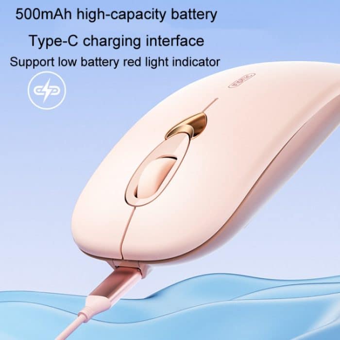 Inphic Q8 Gen 2 Bluetooth Maus Kabellose Leise Aufladen Büro Business Mädchen Laptop Maus – Bild 4