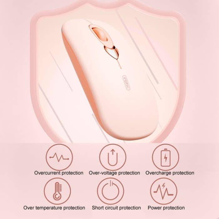 Inphic Q8 Gen 2 Bluetooth Maus Kabellose Leise Aufladen Büro Business Mädchen Laptop Maus – Bild 6