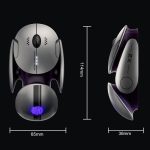 Inphic X2 Bluetooth Kabellose Maus Tri-Mode Leise Wiederaufladbare Büro Gaming Laptop Maus – Bild 2