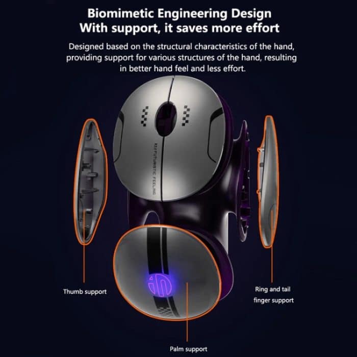 Inphic X2 Bluetooth Kabellose Maus Tri-Mode Leise Wiederaufladbare Büro Gaming Laptop Maus – Bild 11