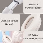 Inphic H1S Bluetooth-Kopfhörer, kabellos, Headset, FM-Hörtest, Hi-Res-Audio-Ohrhörer, Inphic H1S (Khaki) – Bild 12