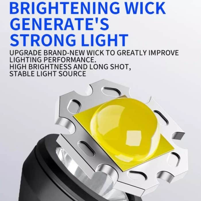 Doppelte Lichtquelle, Seitenlampe, Flutlicht, Taschenlampe, starkes Licht, weitreichende Aufnahmen, Campinglampe, E-SMARTER S02 Small, E-SMARTER S03 Large – Bild 4