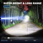 E-SMARTER A76 Teleskop Zoom COB Seite Licht Starke Licht Taschenlampe, P50 Bulb, White Laser – Bild 10