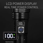 E-SMARTER A03 Laser 30W Tragbare Taschenlampe mit LCD-Display, A03 – Bild 6