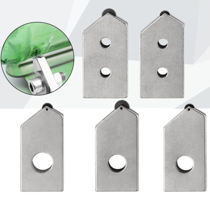 Glasschneidewerkzeug, Glasschneiderkopf, verstellbarer Weinflaschenschneider, 6mm 1-hole 3.5mm Blade Wheel, 3mm 2-hole 5mm Blade Wheel, 5mm 1-hole 5mm Blade Wheel, 3mm 2-hole 3.5mm Blade Wheel, 5mm 1-hole 3.5mm Blade Wheel – Bild 3