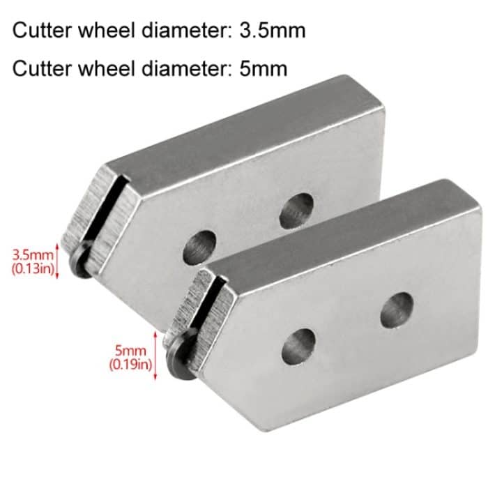 Glasschneidewerkzeug, Glasschneiderkopf, verstellbarer Weinflaschenschneider, 6mm 1-hole 3.5mm Blade Wheel, 3mm 2-hole 5mm Blade Wheel, 5mm 1-hole 5mm Blade Wheel, 3mm 2-hole 3.5mm Blade Wheel, 5mm 1-hole 3.5mm Blade Wheel – Bild 7