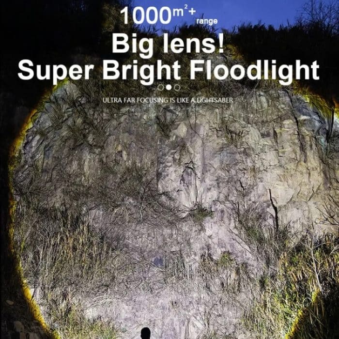 Outdoor-Taschenlampe mit hoher Helligkeit und Laser-Teleskop-Zoom, große Reichweite, E-SMARTER A55, E-SMARTER A56 – Bild 8