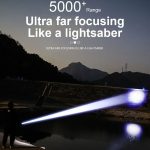 Outdoor-Taschenlampe mit hoher Helligkeit und Laser-Teleskop-Zoom, große Reichweite, E-SMARTER A55, E-SMARTER A56 – Bild 9