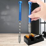 Mini-Handbohrwerkzeug, halbautomatische Lochbohrmaschine für Kunst und Handwerk, Jade-Lochstanzwerkzeug – Bild 2