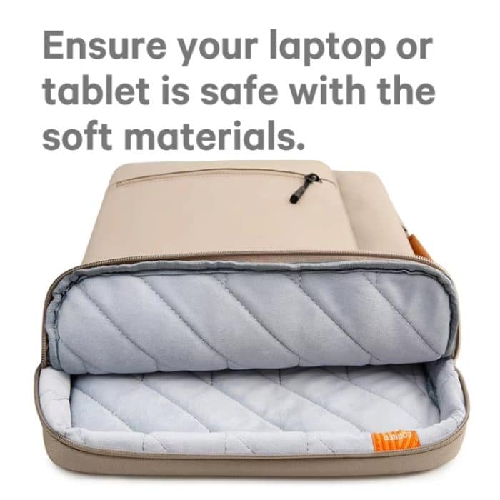 BANGE BG-6802 Laptoptasche Notebook Schutzhülle, Black Small, Khaki Small, Pink Small, Black Large, Khaki Large, Pink Large – Bild 5