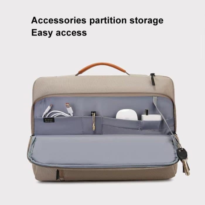 BANGE BG-6802 Laptoptasche Notebook Schutzhülle, Black Small, Khaki Small, Pink Small, Black Large, Khaki Large, Pink Large – Bild 9