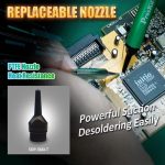 ProsKit DP-366I Mini-Zinn-Saugvorrichtung aus Aluminiumlegierung, antistatische Entlötpumpe – Bild 4