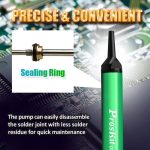 ProsKit DP-366I Mini-Zinn-Saugvorrichtung aus Aluminiumlegierung, antistatische Entlötpumpe – Bild 5