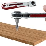 Mini-Schraubendreher mit bidirektionaler Ratsche, Mehrzweck-Steckschlüssel mit manuellem Flachkopf – Bild 2