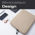 BANGE BG-6801 Laptoptasche Digitaler Innenorganizer, Black Small, Pink Small, Khaki Small, Black Large, Pink Large, Khaki Large – Bild 4