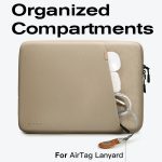 BANGE BG-6801 Laptoptasche Digitaler Innenorganizer, Black Small, Pink Small, Khaki Small, Black Large, Pink Large, Khaki Large – Bild 6