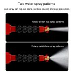 Winkelschleifer Marmor-Schneidemaschine Wasserbefüllungs-/Sprühvorrichtung Kühlung Abstauben Staubsprühdüse, 1 Snap Spout + Waterproof Tape, 1 Snap Aluminum Tube Spout-Longer, Bamboo Tube, 1 Snap Aluminum Tube Spout-Short – Bild 7