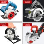 Winkelschleifer Marmor-Schneidemaschine Wasserbefüllungs-/Sprühvorrichtung Kühlung Abstauben Staubsprühdüse, 1 Snap Spout + Waterproof Tape, 1 Snap Aluminum Tube Spout-Longer, Bamboo Tube, 1 Snap Aluminum Tube Spout-Short – Bild 8