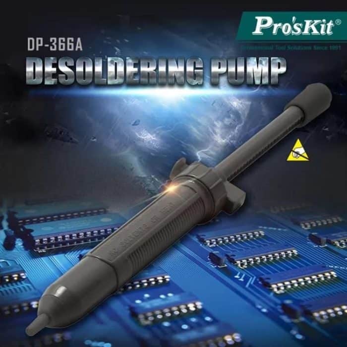 ProsKit DP-366A 38cm-Hg Zinn-Saugmaschine Antistatische Entlötpumpe – Bild 2