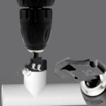 Sechseckiger PPR-Hebe-Flachbohrer, Stufenbohrer, Reparatur von internen Filamentlecks, Reparaturwerkzeug für Wasserrohrverbindungen, 20mm, 25mm, 32mm – Bild 2