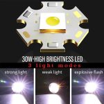 E-SMARTER XQ-S50 Mini-Laser-Taschenlampe, einziehbarer Zoom-Stiftclip, LED-Notfall-Überhol-Taschenlampe, XQ-S50 – Bild 7