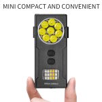 Starke magnetische Adsorption Mini Carry-on Schlüsselanhänger flache Arbeitsleuchte, E-SMARTER D84 4 Eyes, E-SMARTER D85 8 Eyes – Bild 12