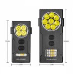 Starke magnetische Adsorption Mini Carry-on Schlüsselanhänger flache Arbeitsleuchte, E-SMARTER D84 4 Eyes, E-SMARTER D85 8 Eyes – Bild 13