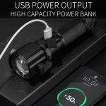 Laser-Taschenlampe, lebensrettende Taschenlampe, Sicherheitsgurt-Durchtrenner, Notfall-Auto-Backup-Tool, Taschenlampe – Bild 11