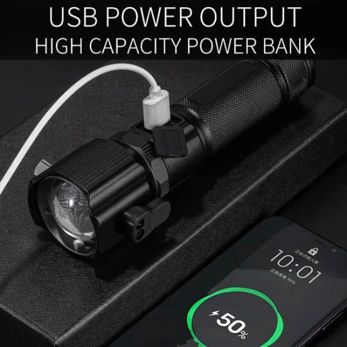 Laser-Taschenlampe, lebensrettende Taschenlampe, Sicherheitsgurt-Durchtrenner, Notfall-Auto-Backup-Tool, Taschenlampe – Bild 11