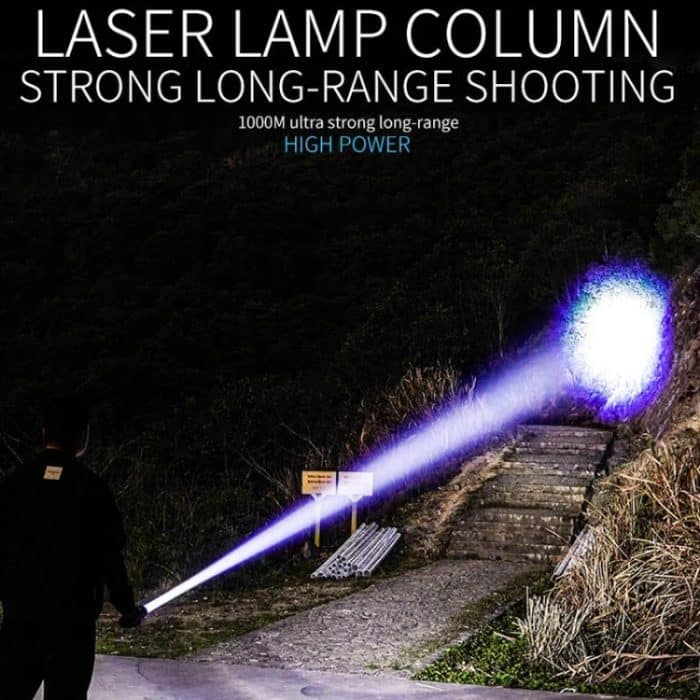 Laser-Taschenlampe, lebensrettende Taschenlampe, Sicherheitsgurt-Durchtrenner, Notfall-Auto-Backup-Tool, Taschenlampe – Bild 15