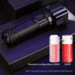 Laser-Taschenlampe, lebensrettende Taschenlampe, Sicherheitsgurt-Durchtrenner, Notfall-Auto-Backup-Tool, Taschenlampe – Bild 9