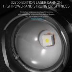 E-SMARTER P27 Taschenlampe mit Stiftclip und starkem Licht, Laserdocht, hochhelles Seitenlicht, Notfall- und Abenteuer-Taschenlampe für den Außenbereich, P27 – Bild 7