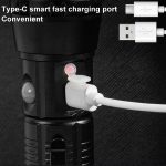 E-SMARTER P27 Taschenlampe mit Stiftclip und starkem Licht, Laserdocht, hochhelles Seitenlicht, Notfall- und Abenteuer-Taschenlampe für den Außenbereich, P27 – Bild 10