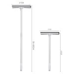 2-in-1-Haushalts-Doppelseitiger Glaswischer Autowasch-Reinigungswerkzeug, Telescopic White, Telescopic Black, Telescopic Yellow, Straight White, Straight Yellow, Straight Black – Bild 3