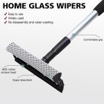 2-in-1-Haushalts-Doppelseitiger Glaswischer Autowasch-Reinigungswerkzeug, Telescopic White, Telescopic Black, Telescopic Yellow, Straight White, Straight Yellow, Straight Black – Bild 4