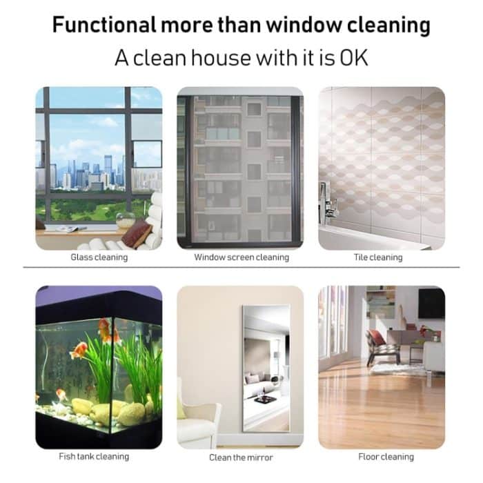 2-in-1-Haushalts-Doppelseitiger Glaswischer Autowasch-Reinigungswerkzeug, Telescopic White, Telescopic Black, Telescopic Yellow, Straight White, Straight Yellow, Straight Black – Bild 7