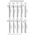 Elektrische Holzschnitzerei Wurzelschnitzwerkzeuge Holzbearbeitung Gravur Polierwerkzeugköpfe Fräser Bohrer, 10pcs/ Set – Bild 4