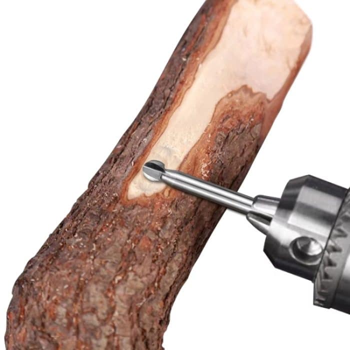 Elektrische Holzschnitzerei Wurzelschnitzwerkzeuge Holzbearbeitung Gravur Polierwerkzeugköpfe Fräser Bohrer, 10pcs/ Set – Bild 8