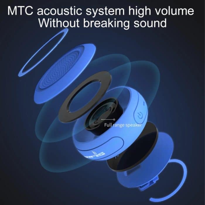 Cyboris IPX7 Wasserdichter Mini TWS Interconnected Water Floating Bluetooth Lautsprecher – Bild 5