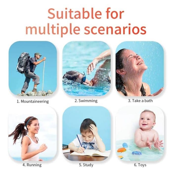 Cyboris IPX7 Wasserdichter Mini TWS Interconnected Water Floating Bluetooth Lautsprecher – Bild 10