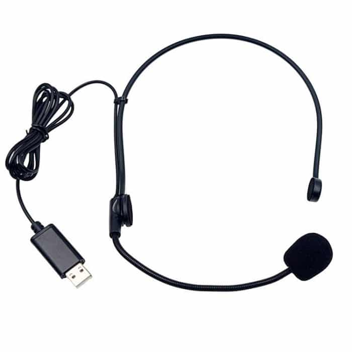 Online-Unterrichtsgespräch, Spiel-Stimme, USB-Headset-Mikrofon – Bild 1