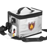 Feuerfeste, explosionsgeschützte Lithiumbatterietasche zum Aufbewahren und Laden von Batterien