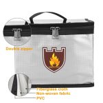 Feuerfeste, explosionsgeschützte Lithiumbatterietasche zum Aufbewahren und Laden von Batterien – Bild 3