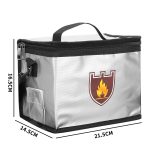 Feuerfeste, explosionsgeschützte Lithiumbatterietasche zum Aufbewahren und Laden von Batterien – Bild 6