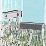 Reinigen und Schaben 2-in-1-Haushaltsglas-Reinigungswerkzeug, 123cm Telescopic Two-section Rod, 134cm Telescopic Three-section Rod, 43cm Handle Model – Bild 2