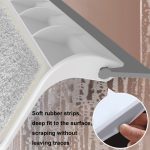 Reinigen und Schaben 2-in-1-Haushaltsglas-Reinigungswerkzeug, 123cm Telescopic Two-section Rod, 134cm Telescopic Three-section Rod, 43cm Handle Model – Bild 4