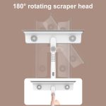 Reinigen und Schaben 2-in-1-Haushaltsglas-Reinigungswerkzeug, 123cm Telescopic Two-section Rod, 134cm Telescopic Three-section Rod, 43cm Handle Model – Bild 5